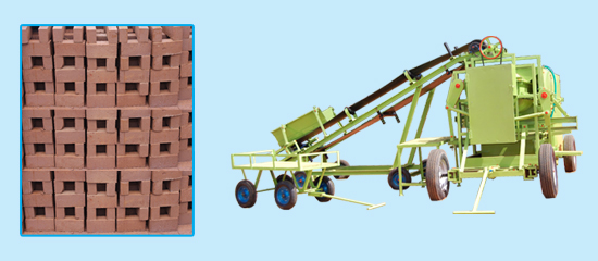 clay brick making machine