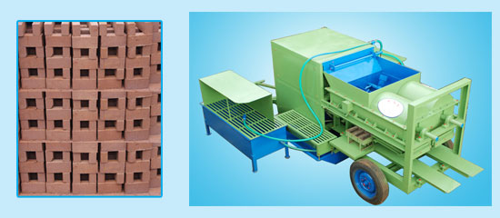 clay brick making machine